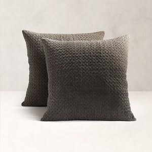 Banana Republic Hand-Stitched Velvet Sham Set
in Truffle Size: EURO